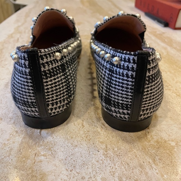 J.CREW PEARL-STUDDED LOAFERS IN GLEN PLAID - Picture 5 of 9